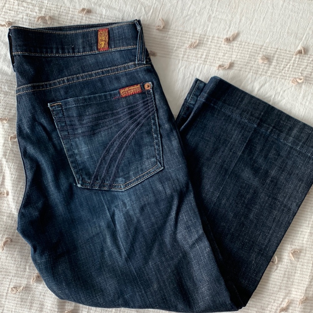 7 for All Mankind Crop Dojo Jeans (size 27)
